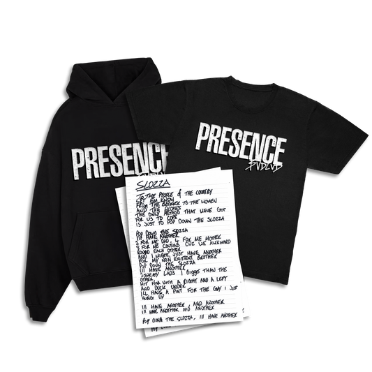 HOODIE & TEE BUNDLE (FREE LYRIC SHEET) PRE-ORDER