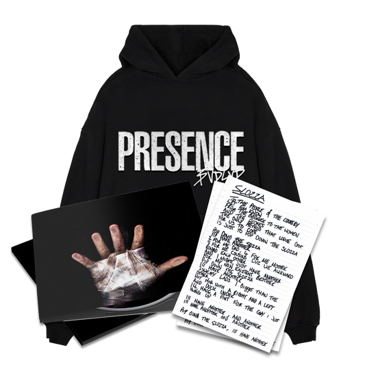 HOODIE & CD BUNDLE (FREE LYRIC SHEET) PRE-ORDER